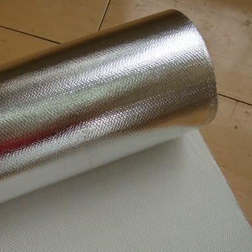 Flame Retardent Single-side Alu. Foil Fiberglass Cloth (Model FG701FR)